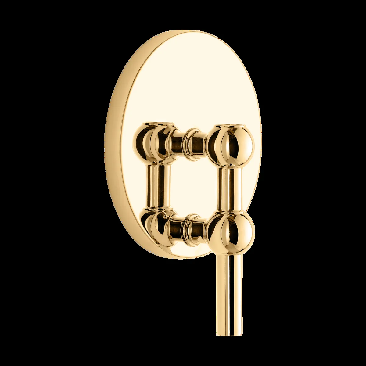 STOFF STOFF Nagel ljusstake vägg Mässing