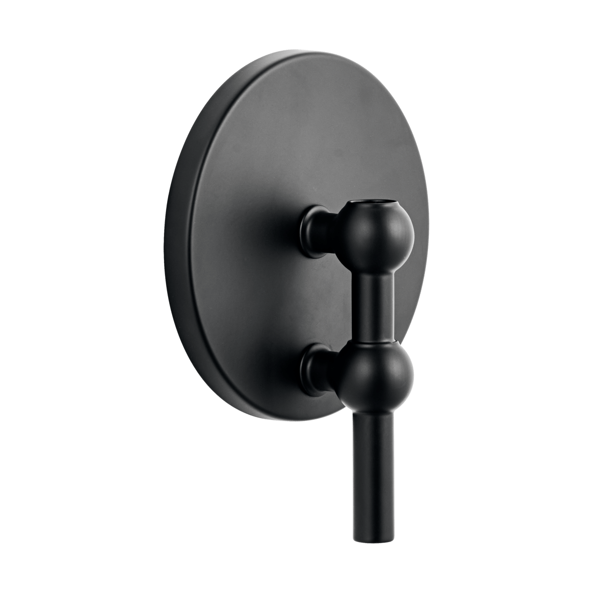 STOFF Nagel ljusstake vägg Matt svart | Skandinavisk Design | Ljusstakar | Svart