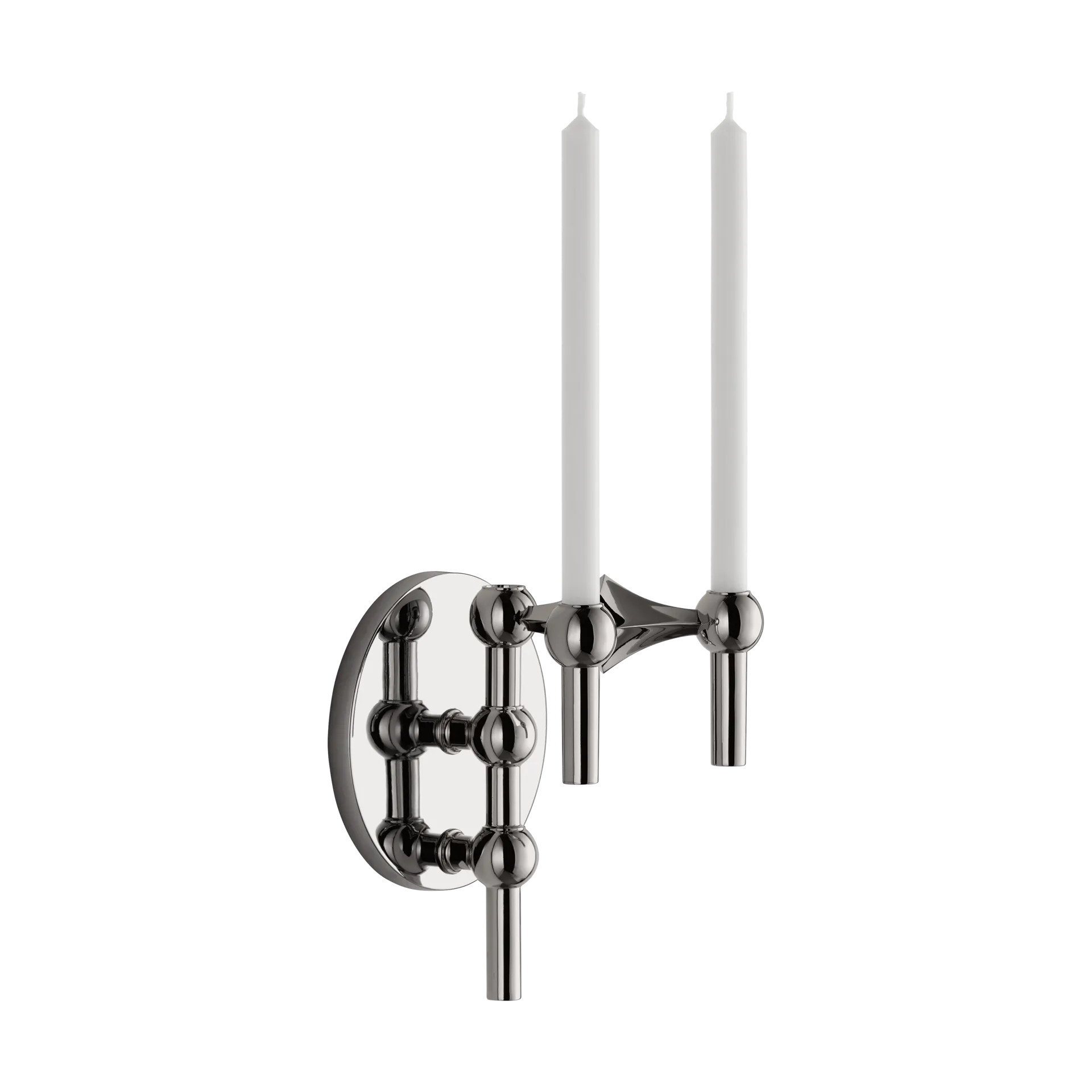 STOFF Nagel ljusstake vägg, Svart krom STOFF