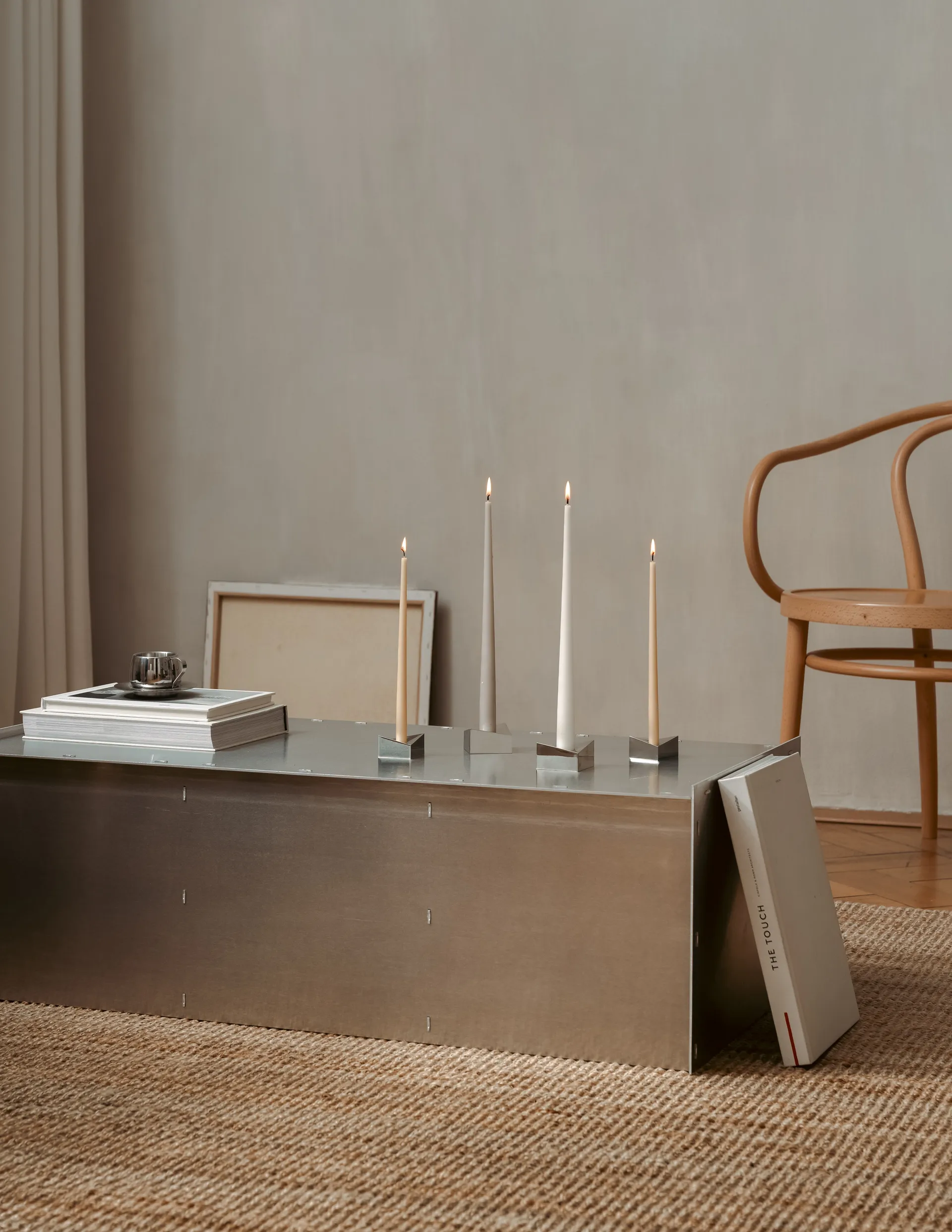 STOFF Nagel reflect ljusstake large 3,2 cm, Krom STOFF