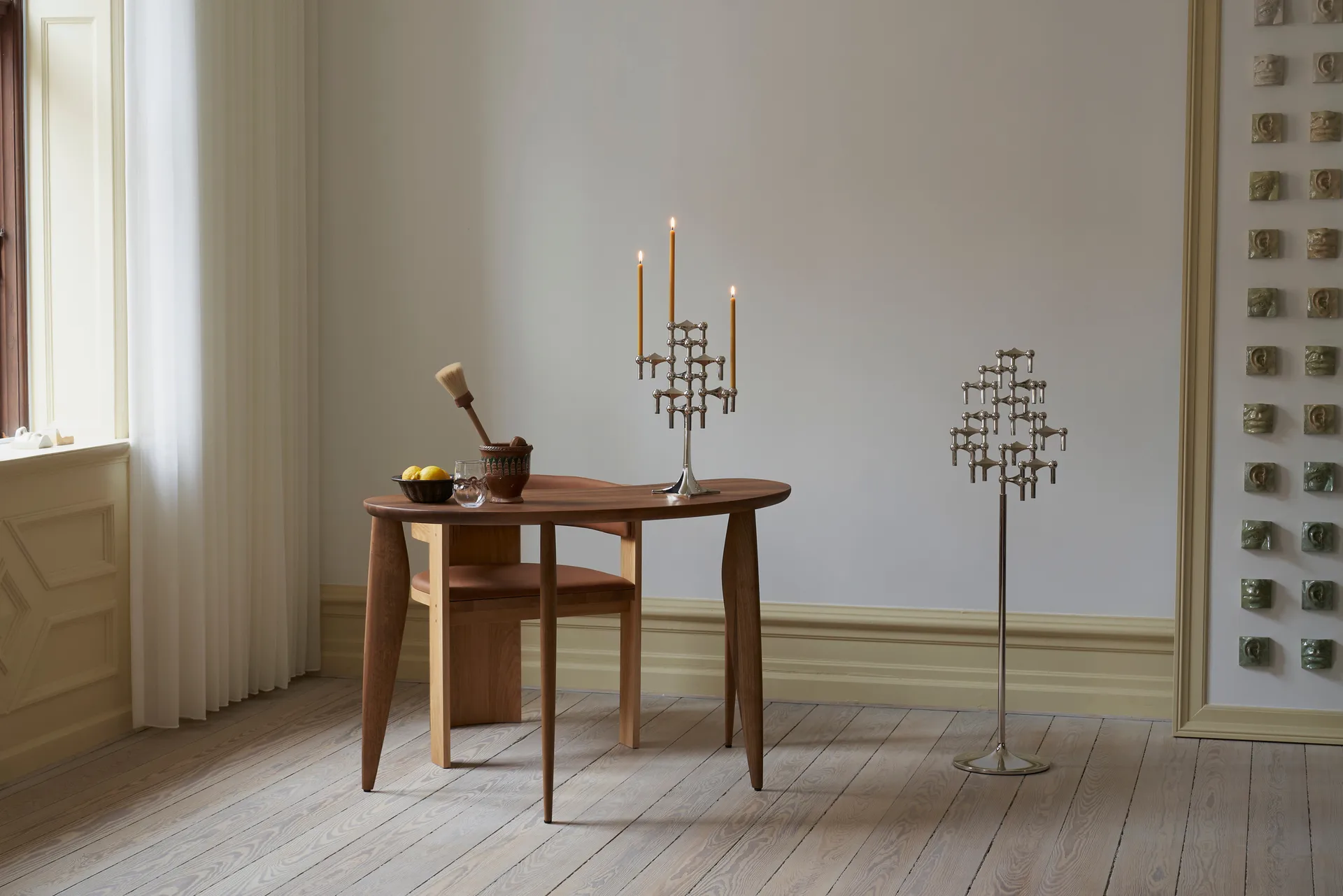 STOFF Nagel stativ, Krom STOFF