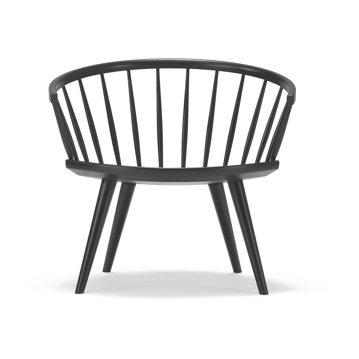Stolab Arka loungestol björk Svart | Skandinavisk Design | Stolar | Svart