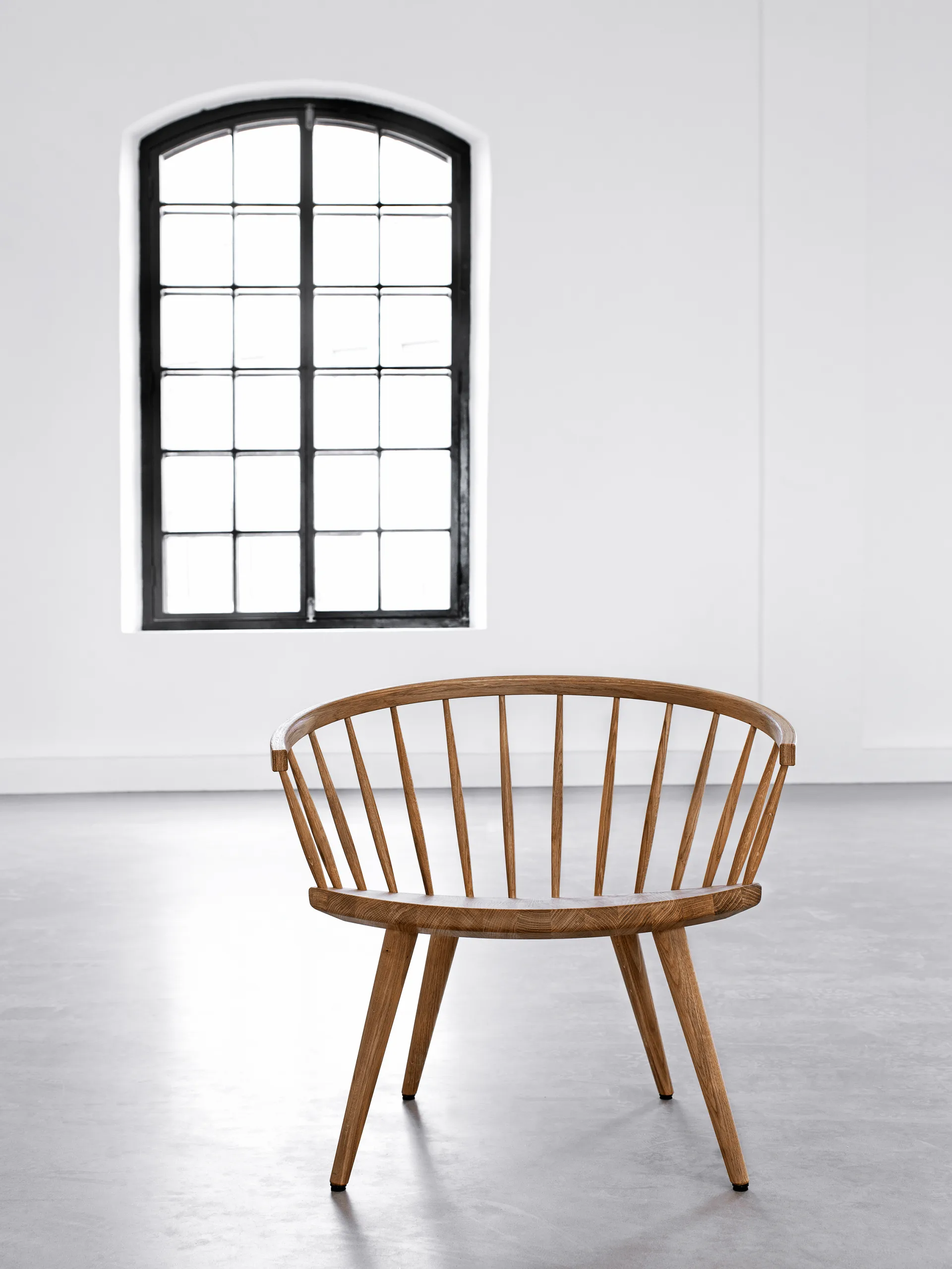 Arka loungestol ek, Naturell olja Stolab