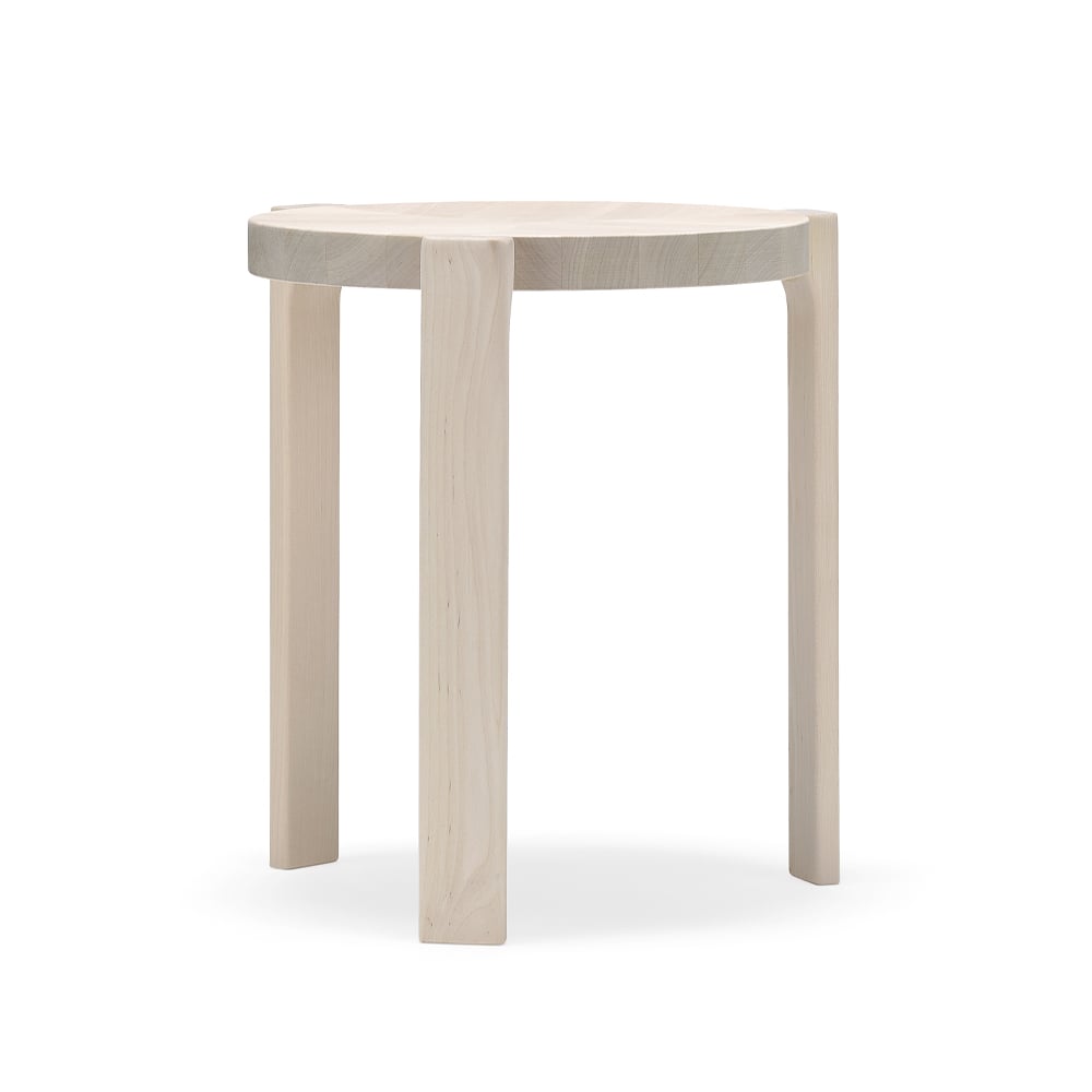 Stolab Bolt pall björk ljus mattlack | Skandinavisk Design | Pallar | Beige