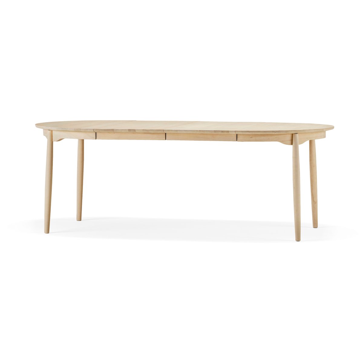 Stolab Carl matbord björk Naturell olja, 2 ilägg | Skandinavisk Design | Matbord | Beige