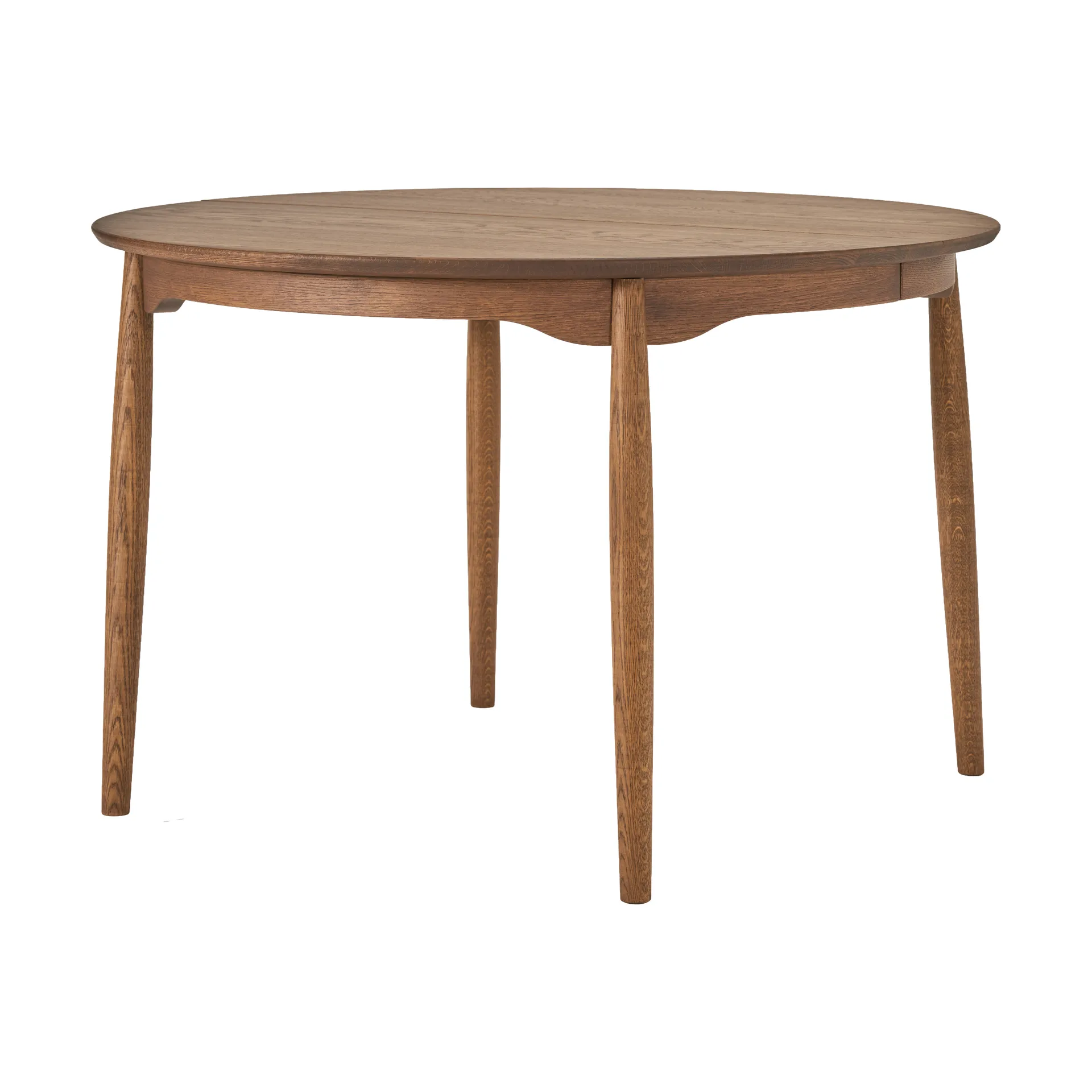 Carl matbord delbart Ø115 cm, Chocolat brown olja Special Edition (ek), Ø115 cm Stolab