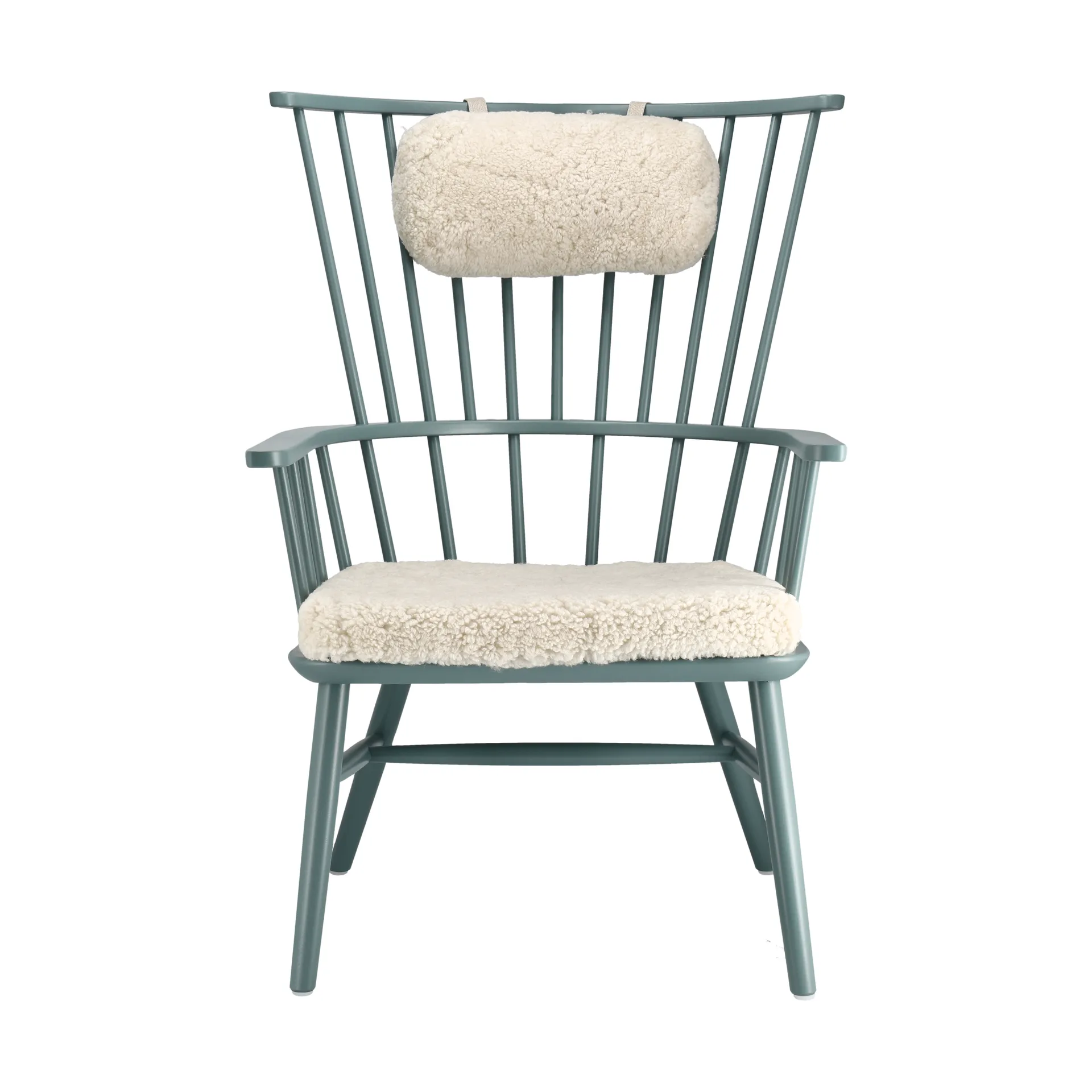 Henriette fåtölj dyna&nackkudde Dimma-Moonlight Stolab