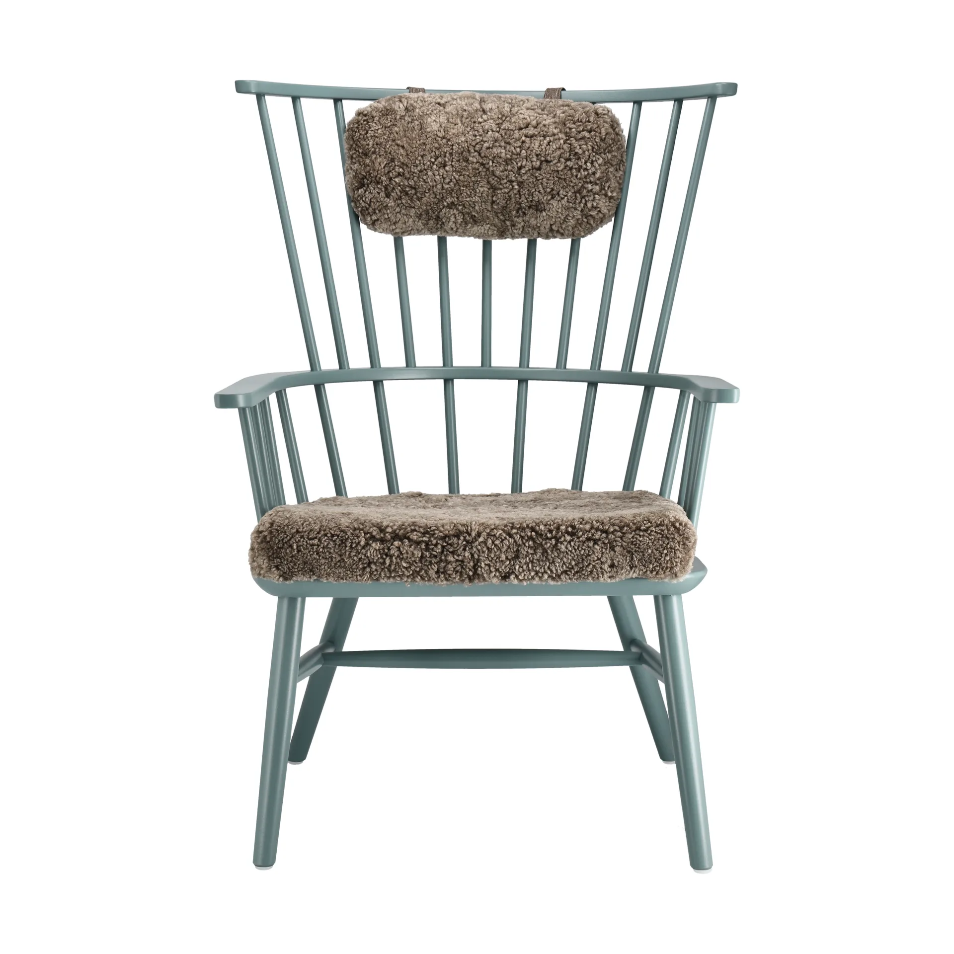 Henriette fåtölj dyna&nackkudde Dimma-Sahara Stolab