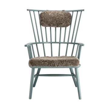 Henriette fåtölj dyna&nackkudde Dimma-Sahara - undefined - Stolab