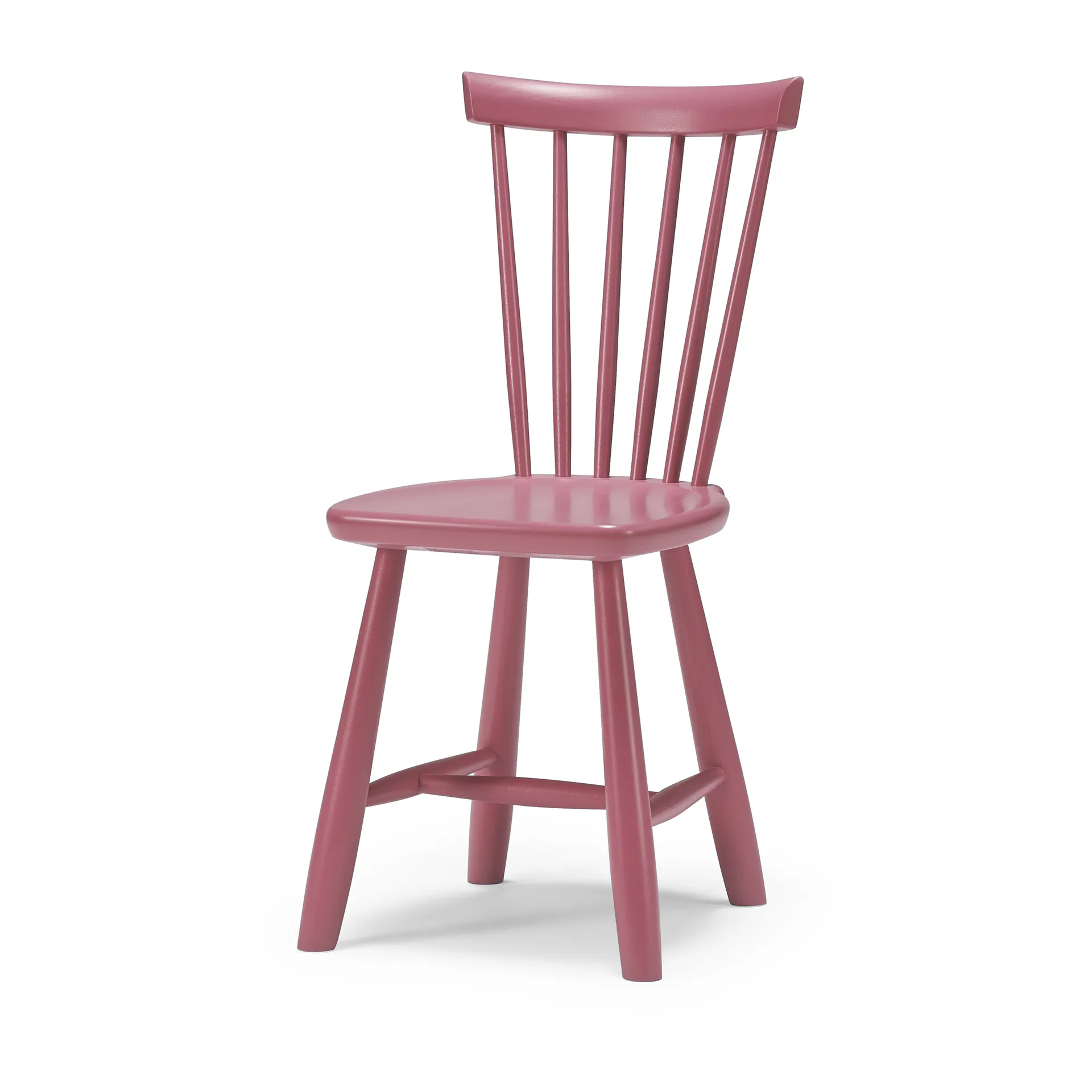 Lilla Åland barnstol björk 33 cm, Puderrosa Stolab