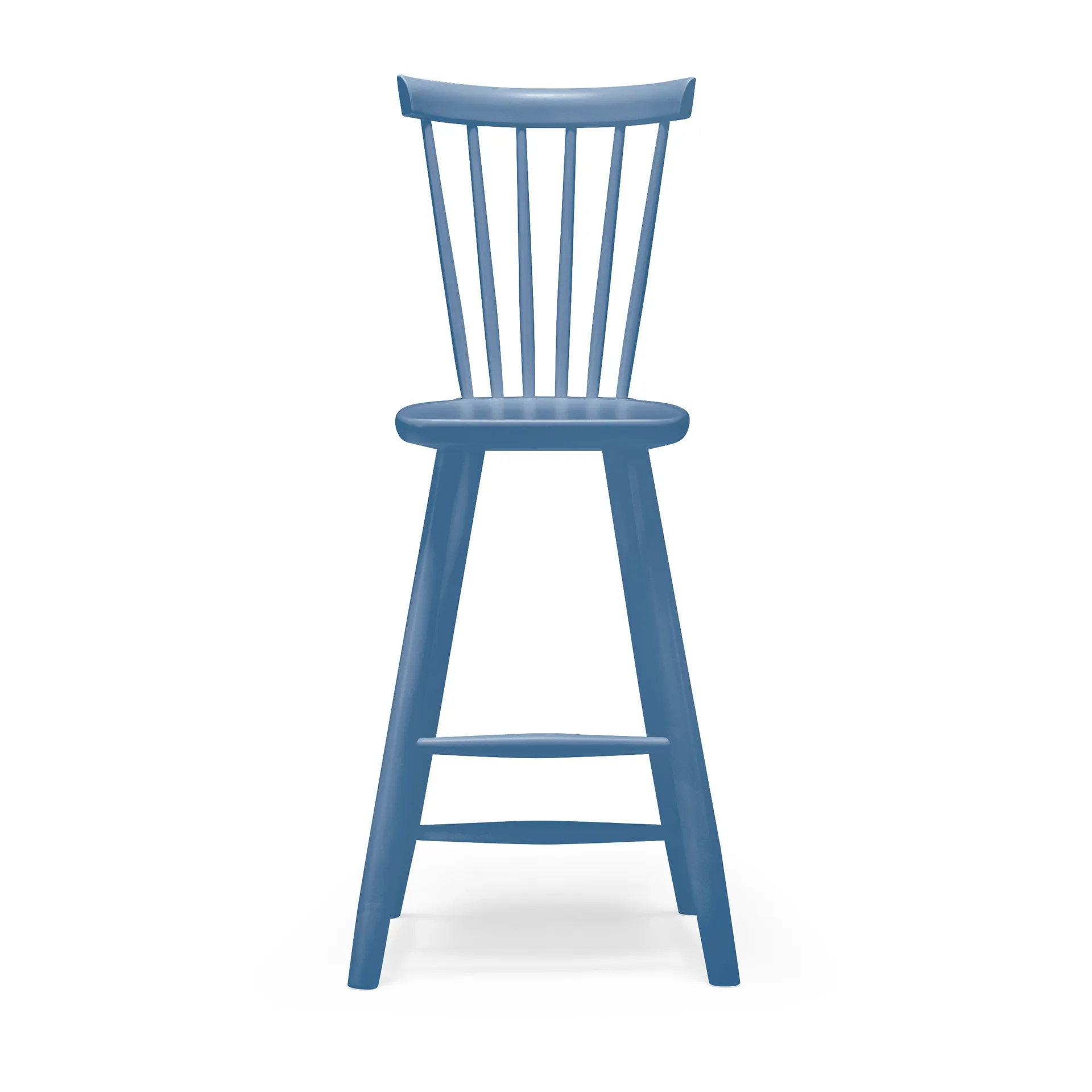 Lilla Åland barnstol björk 52 cm, Gryningsblå Stolab