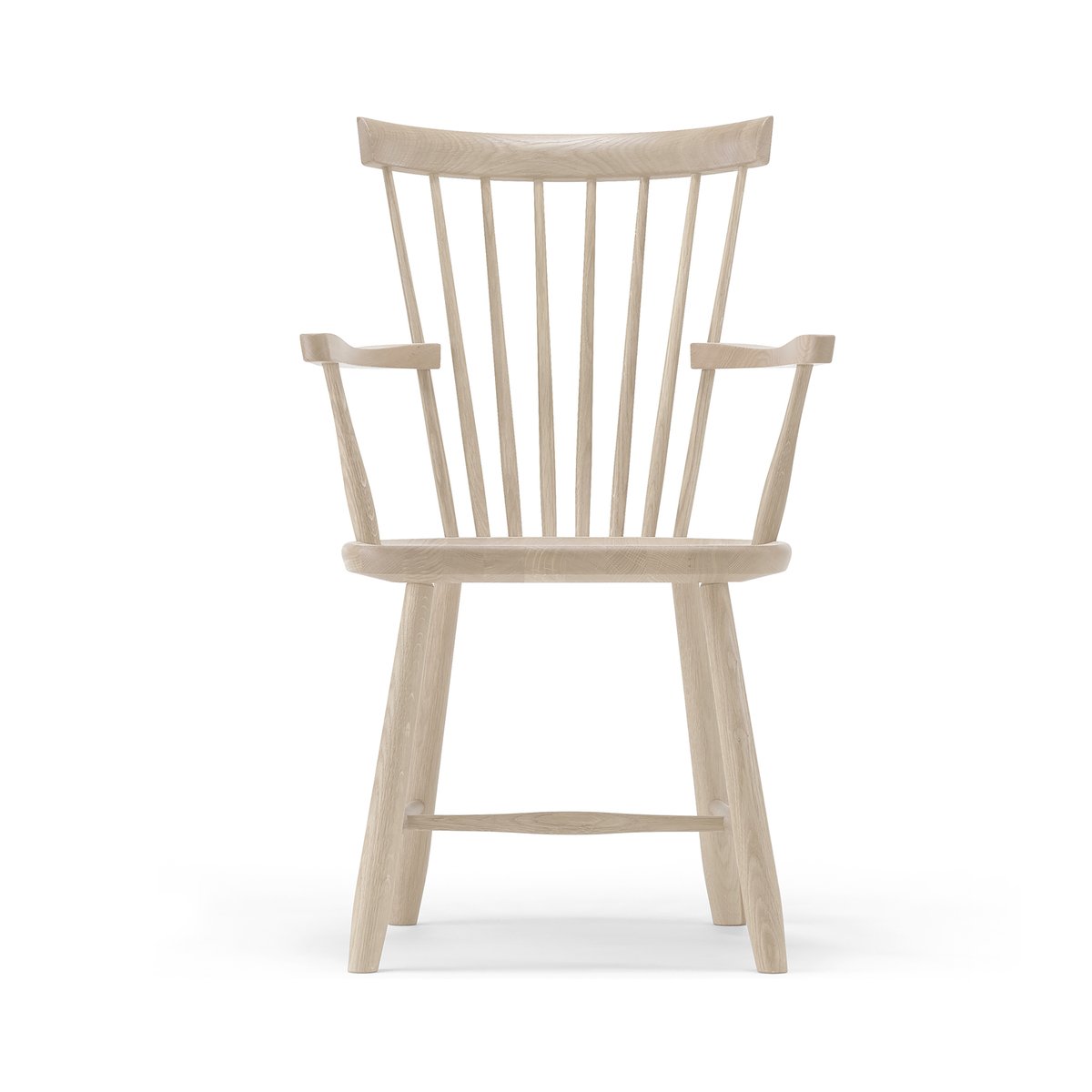 Stolab Lilla Åland karmstol ek Ljus mattlack | Skandinavisk Design | Stolar | Beige