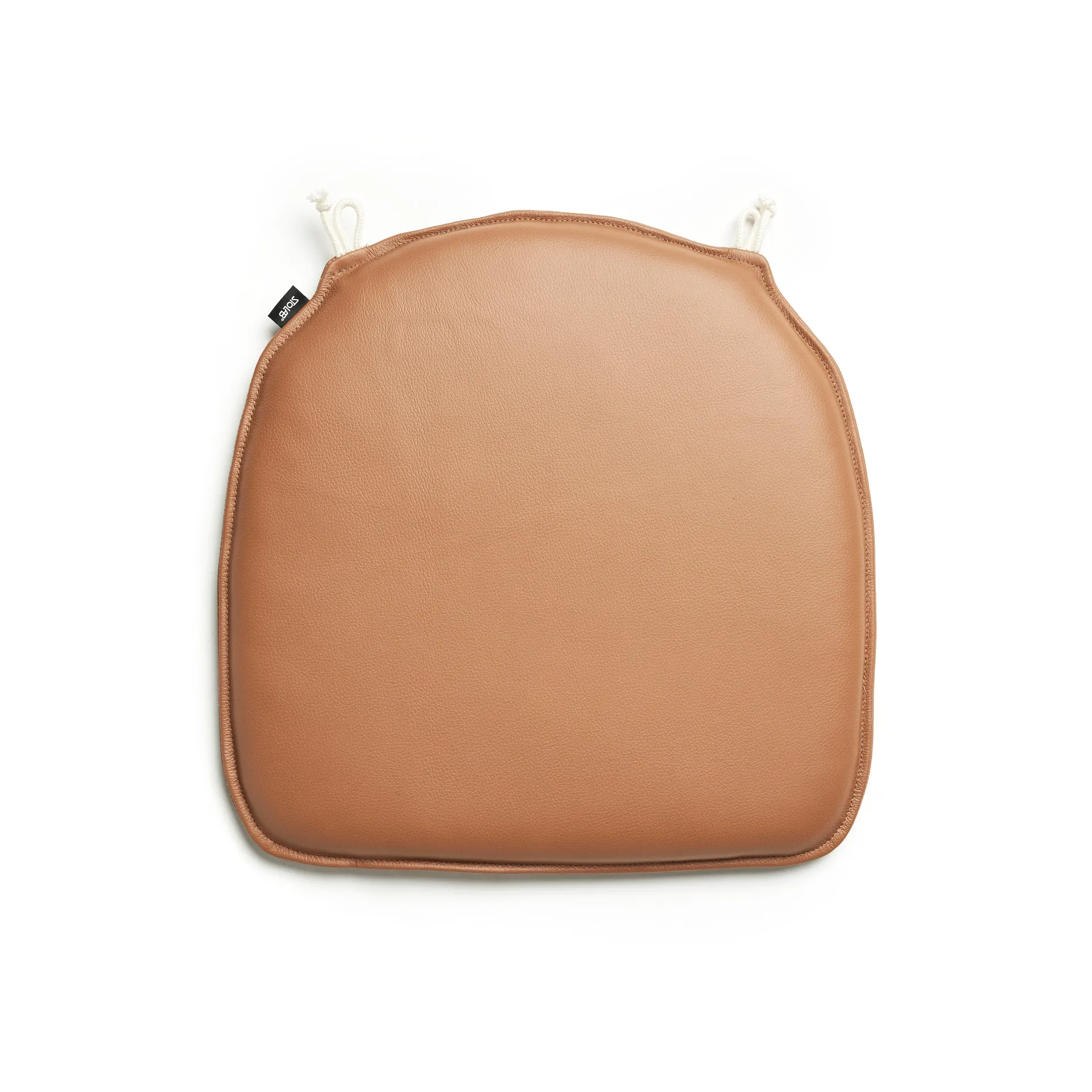 Lilla Åland stolsdyna, Sörensen ultra brandy läder Stolab