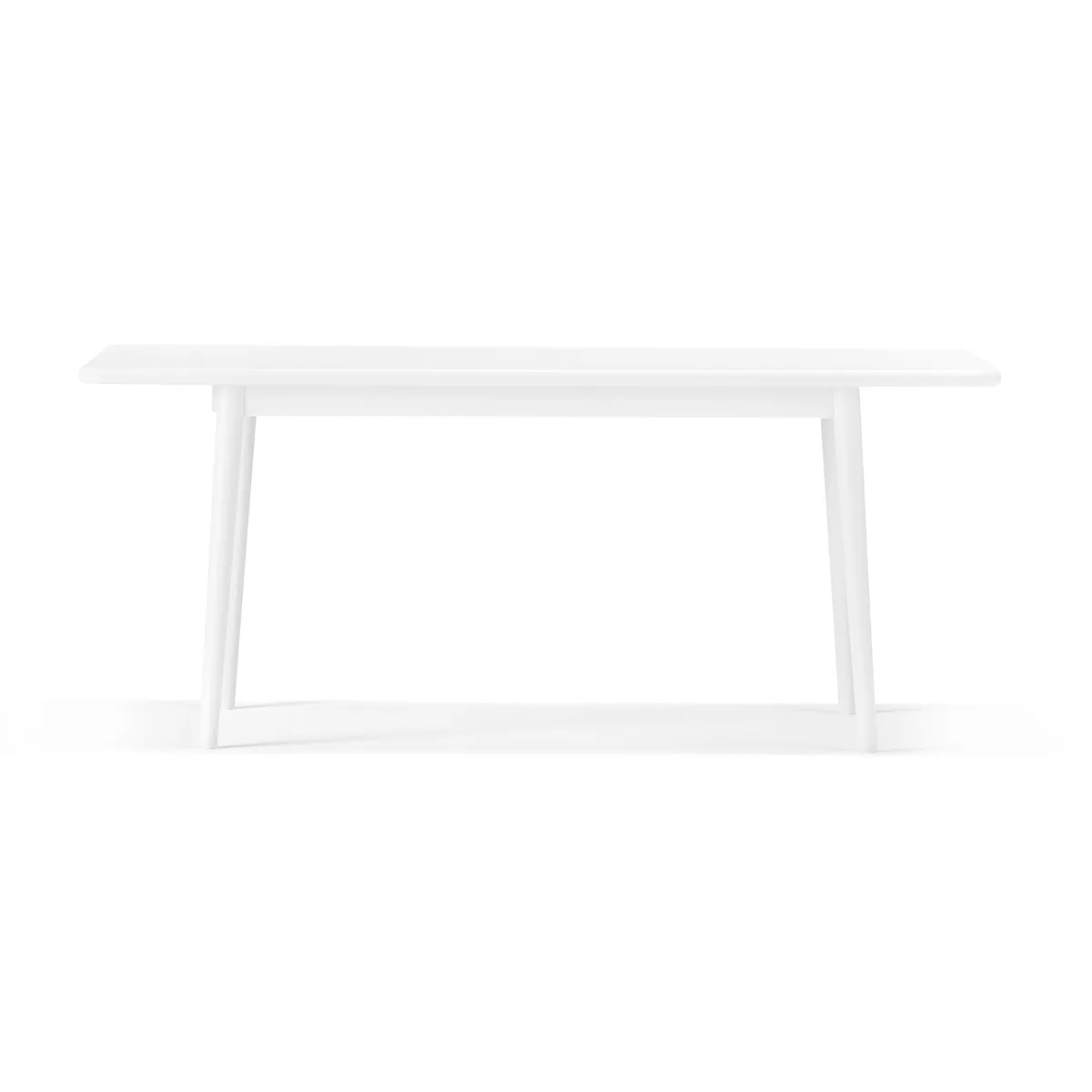 Stolab Miss Holly bord 175x82 + 2 ilägg 2x50 cm Björk vit 21