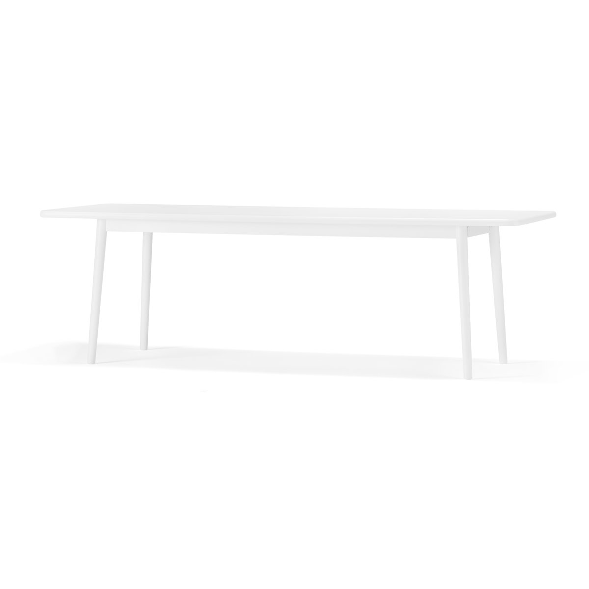 Stolab Miss Holly bord 235x82 cm Björk 21 vit | Skandinavisk Design | Matbord | Vit