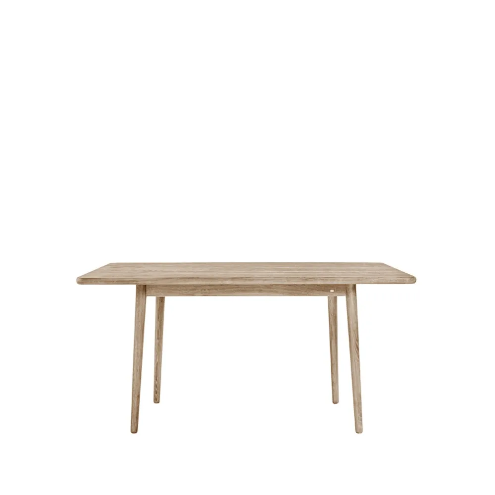 Miss Holly bord 235x82 cm, ek ljus mattlack Stolab