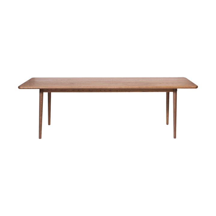 Miss Holly bord Special Edition 235x82cm + 1 ilägg - Ek Chocolat olja - Stolab