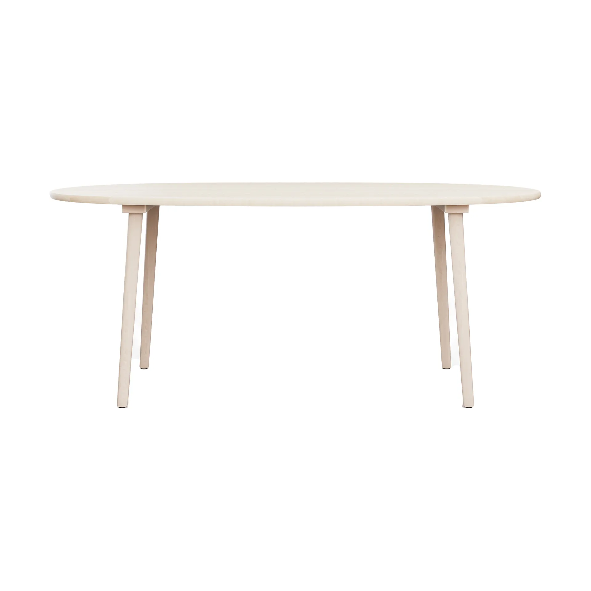 Miss Tailor matbord, Björk ljus mattlack, 180x90 cm Stolab