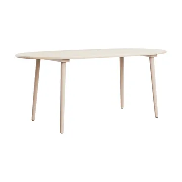 Miss Tailor matbord - Björk ljus mattlack, oval 180x90 cm - Stolab