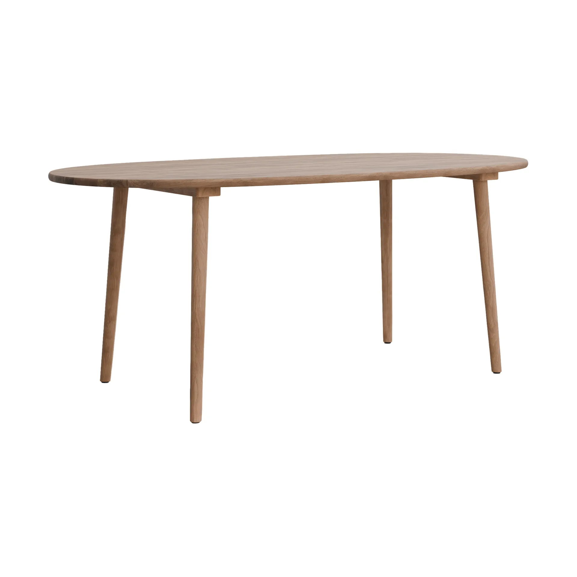 Miss Tailor matbord, Ek naturell olja, oval 180x90 cm Stolab