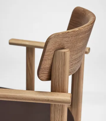 Pal karmstol - Ek naturell olja-Elmosoft 93129 - Stolab