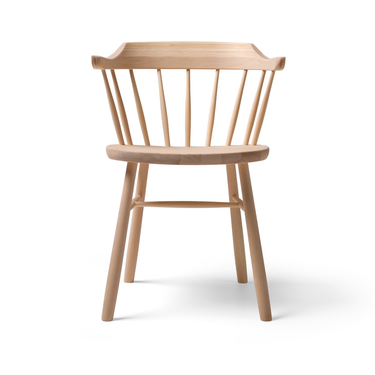 Stolab Småland Bistro stol Ljus mattlack | Skandinavisk Design | Stolar | Brun