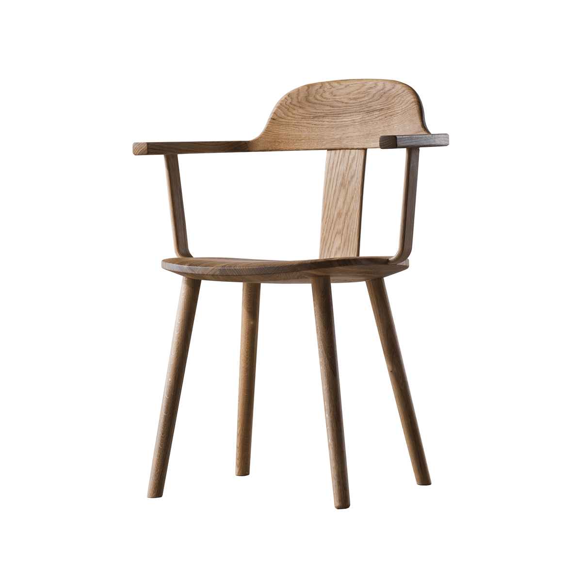 Stolab Sture karmstol ek naturell olja | Skandinavisk Design | Stolar | Beige