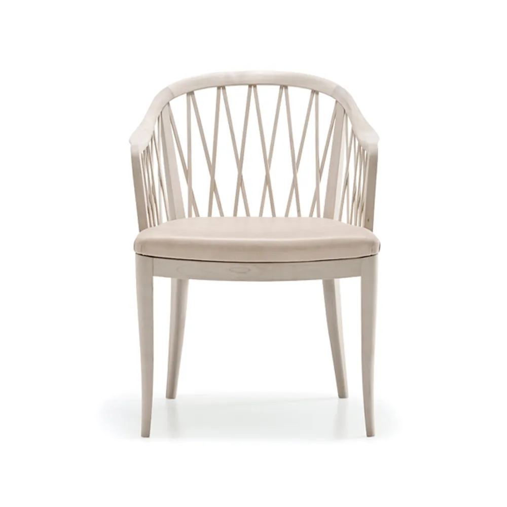 Stolab Widemar karmstol läder tärnsjö natur, oljad björk