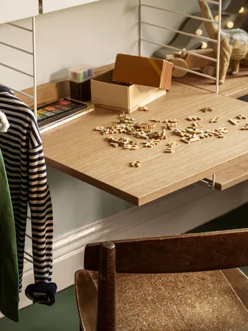 String arbetsskiva - Ek, 58x58 cm - String