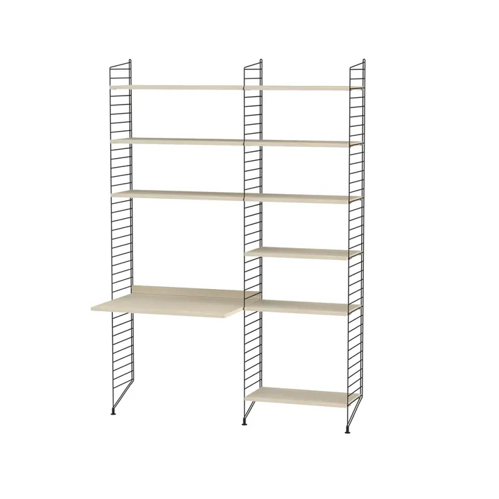 String barnrum ask & svart - Kombination D - String