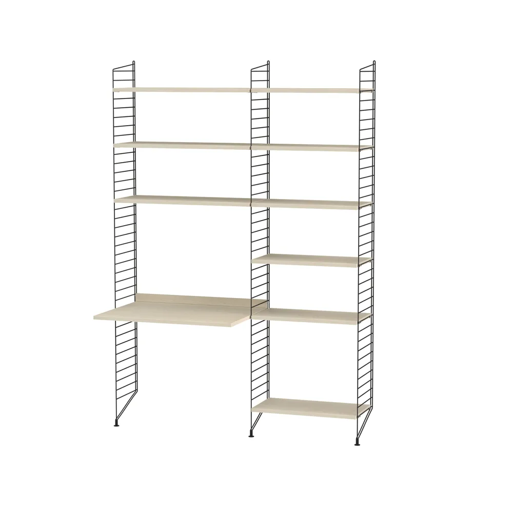 String String barnrum ask & svart - Kombination D