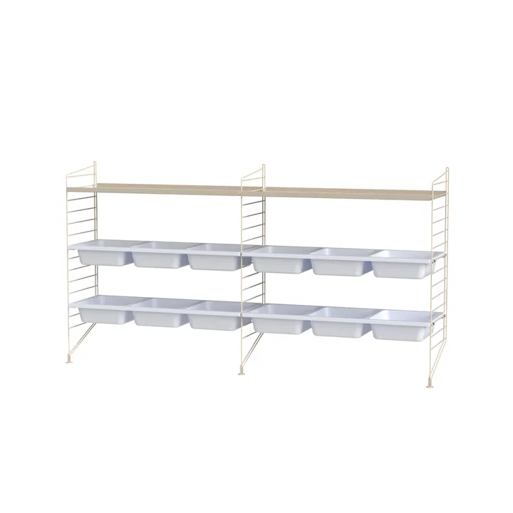 String barnrum beige - Kombination F - String