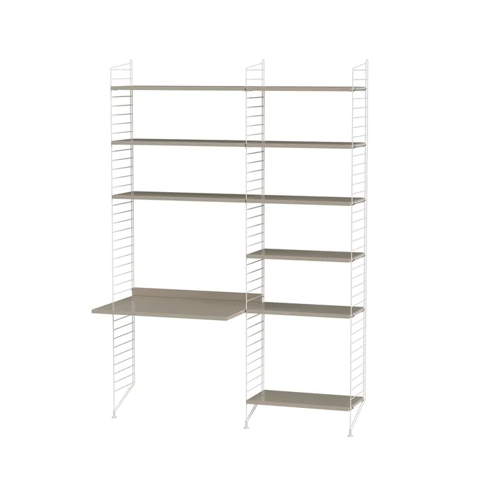 String barnrum beige & vit - Kombination D - String