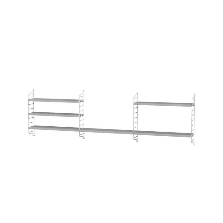 String barnrum grå - Kombination H - String → NordicNest.se