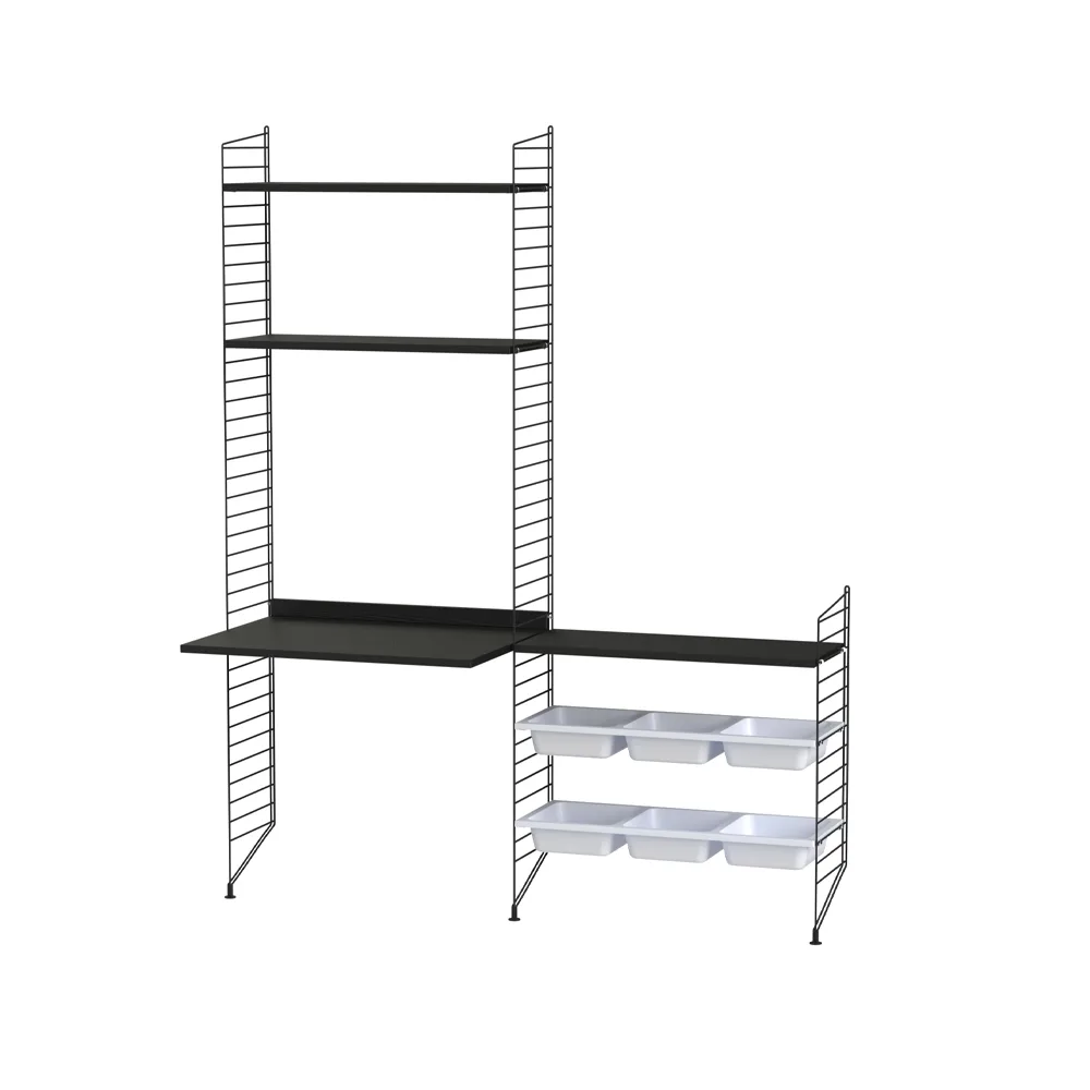 String String barnrum svart - Kombination E