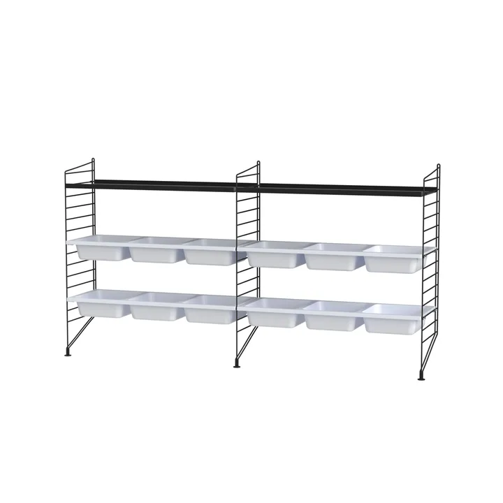 String barnrum svart - Kombination F - String