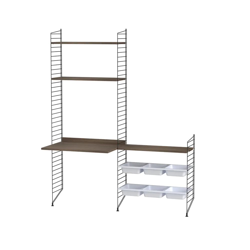 String String barnrum valnöt & svart - Kombination E