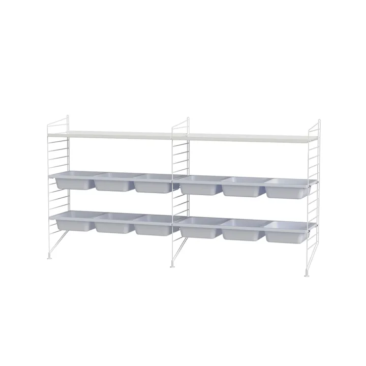 String barnrum vit - Kombination F - String