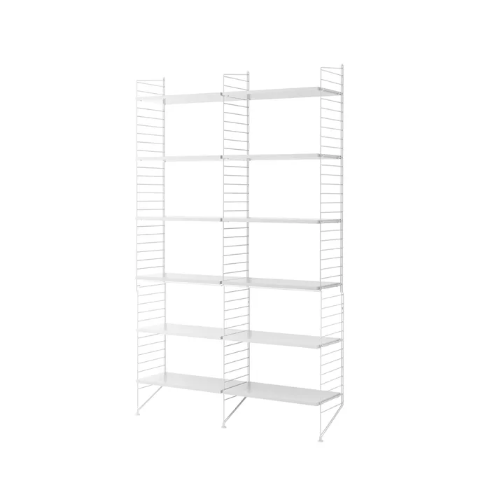 String bokhylla kombination A - vit - String