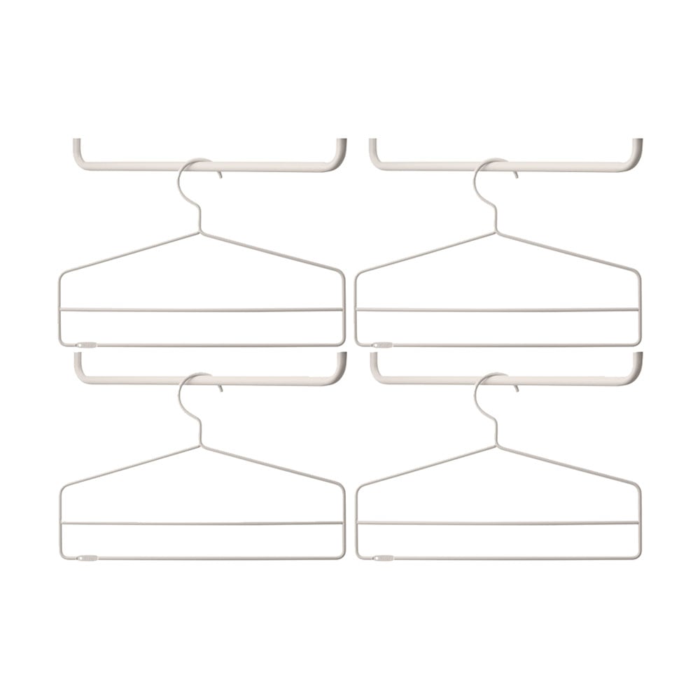 String galge 4-pack Beige | Skandinavisk Design | Klädställningar & Galgar | Beige