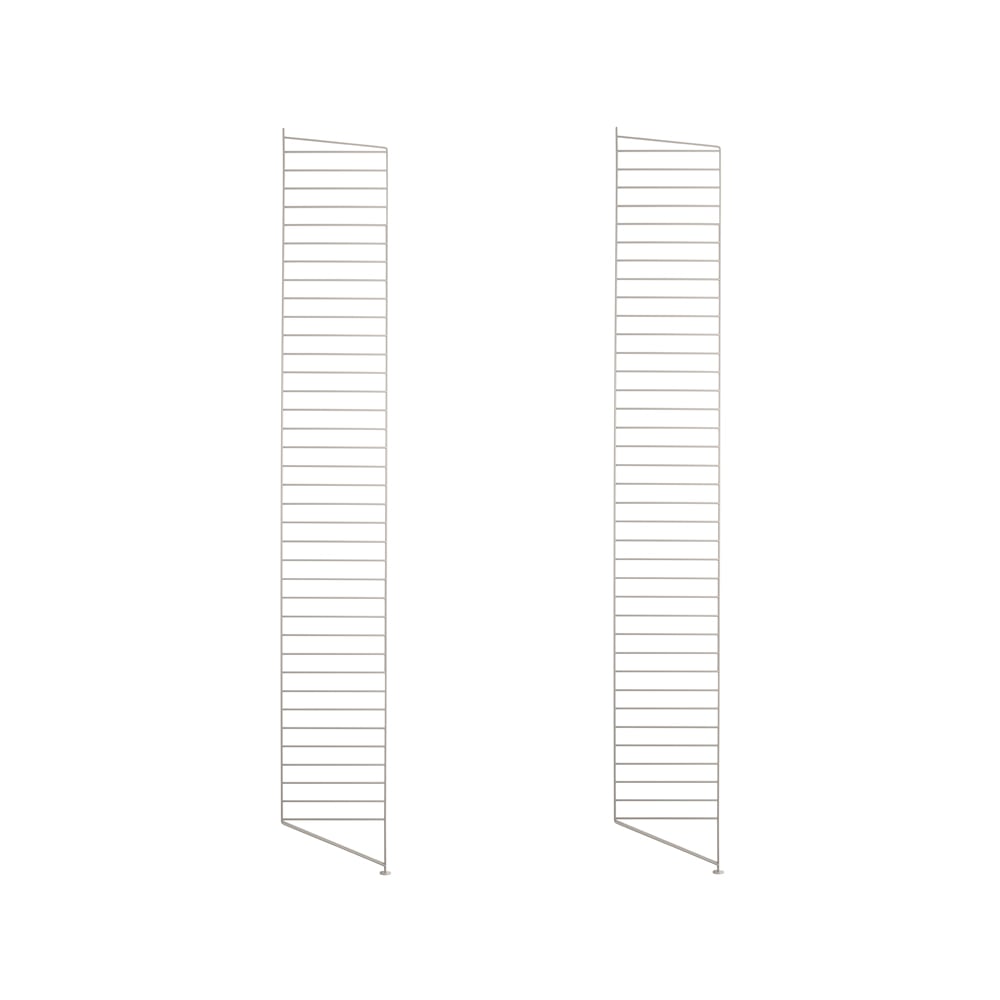 String golvgavel beige, 200x30 cm, 2-pack | Skandinavisk Design | Hyllor & Hyllsystem | Beige