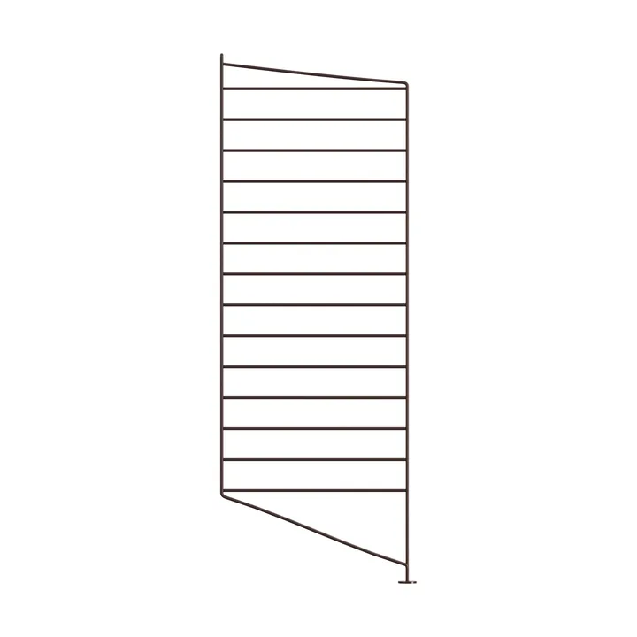 String golvgavel - Mörkbrun, 85x30 cm, 1-pack - String