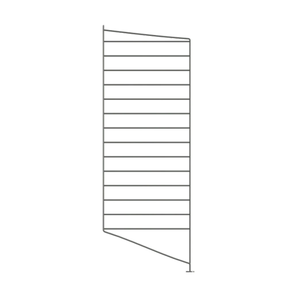 String golvgavel, Mörkgrå, 85x30 cm, 1-pack String