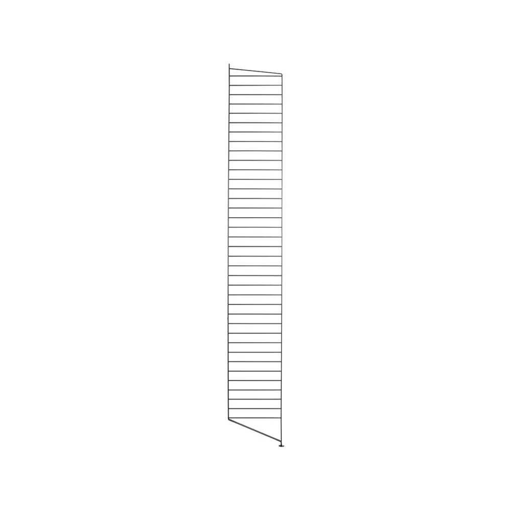 String golvgavel, svart, 200x30cm, 1-pack