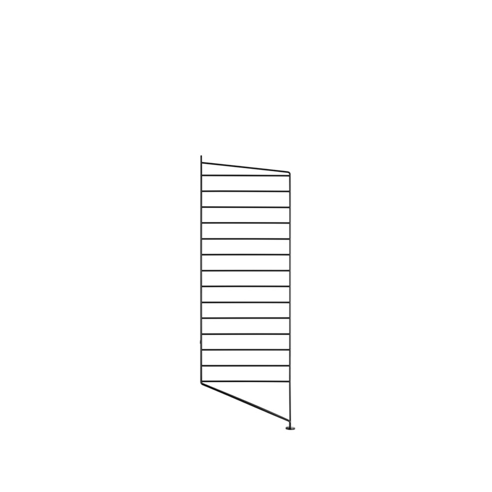 String golvgavel svart, 85x30cm, 1-pack | Skandinavisk Design | Hyllor & Hyllsystem | Svart
