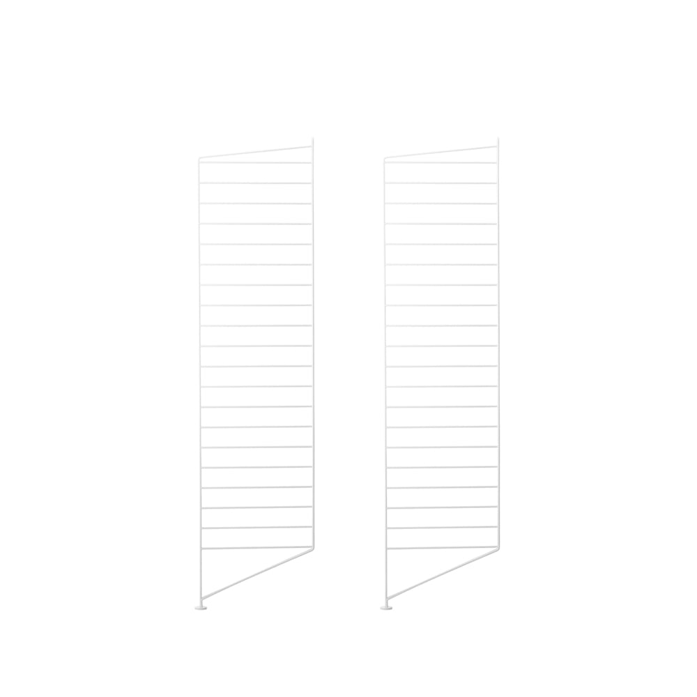 String golvgavel vit, 115x30 cm, 2-pack | Skandinavisk Design | Hyllor & Hyllsystem | Vit