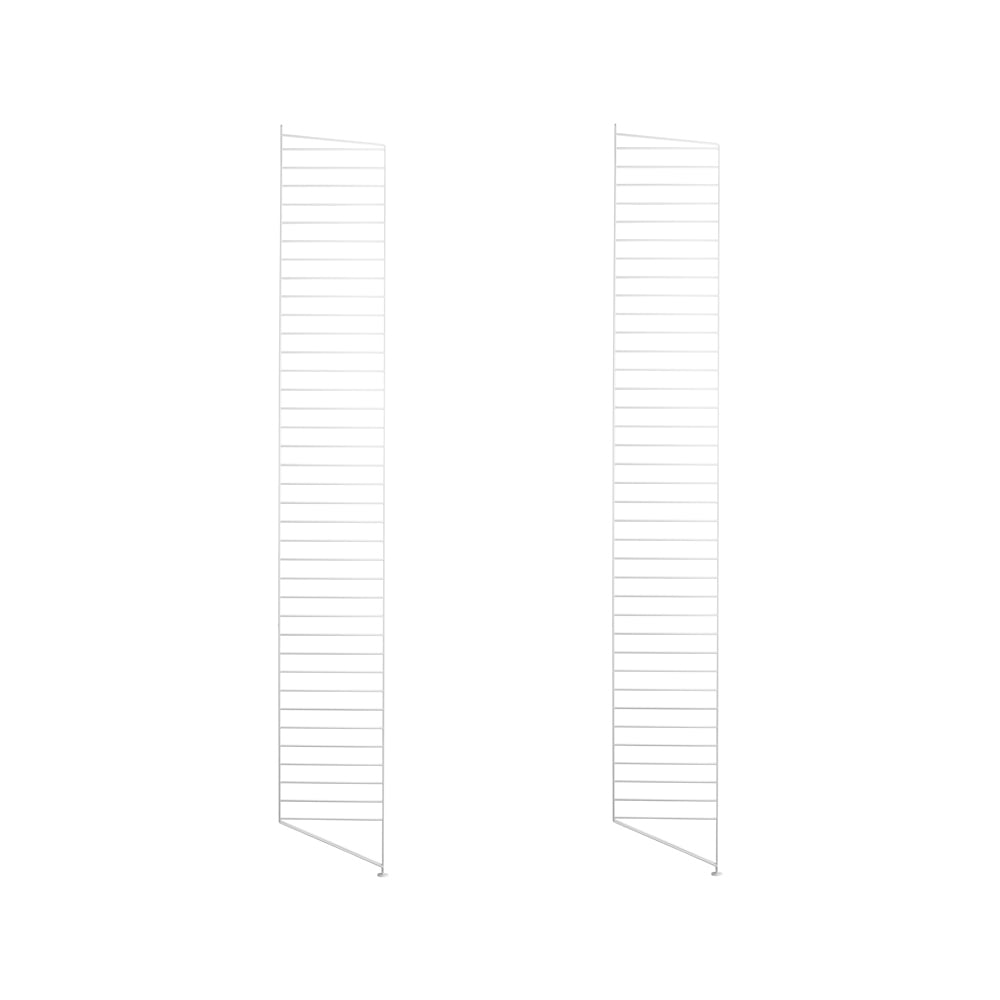String golvgavel vit, 200x30 cm, 2-pack | Skandinavisk Design | Hyllor & Hyllsystem | Vit