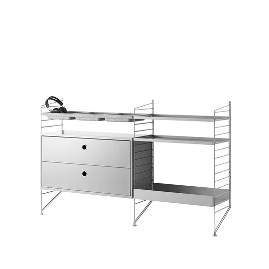 String hall grå - kombination H - String → NordicNest.se