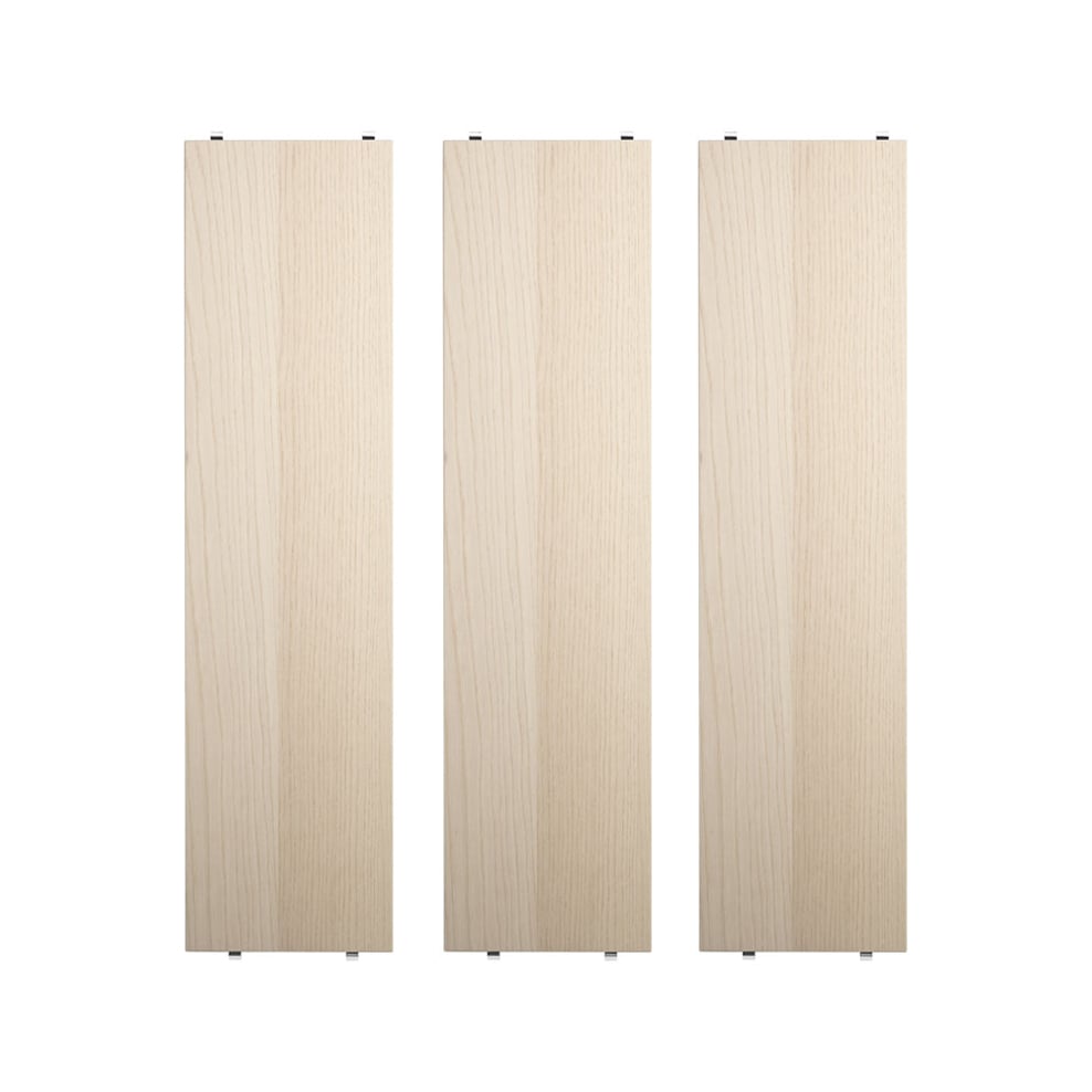 String hyllplan ask, 78x20 cm, 3-pack | Skandinavisk Design | Hyllor & Hyllsystem | Beige