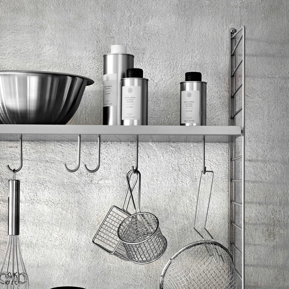 String J-krok 5-pack, Grå String